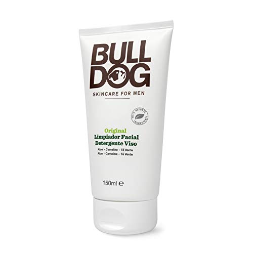 Bulldog Cuidado Facial para Hombres - Kit Rutina Cuidado Facial Hidratante Anti-Edad , Gel Limpiador Facial 150 ml + Gel de Afeitar 175 ml + Crema Hidratante 100 ml