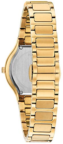 Bulova Reloj Analógico para Mujer de Cuarzo con Correa en Acero Inoxidable 97R102