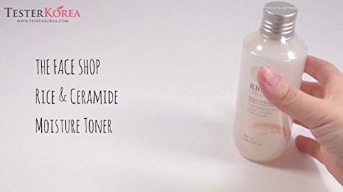 Bundle - The Face Shop Rice & Ceramide Moisture SET(Emulsion + Toner) + SoltreeBundle Natural Hemp Paper 50pcs