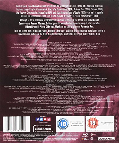 Bunuel Boxset (7 Blu-Ray) [Edizione: Regno Unito] [Reino Unido] [Blu-ray]
