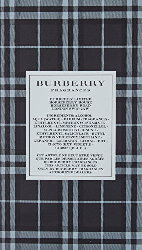 Burberry, Agua de colonia para hombres - 30 gr.