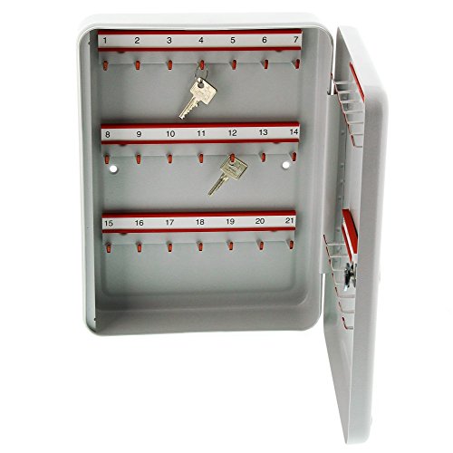 Burg wächter - Armario llaves city line 310x235x75mm gris claro