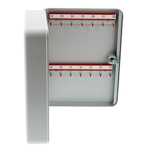 Burg wächter - Armario llaves city line 310x235x75mm gris claro