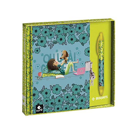 Busquets - Diario Candado Boligrafo Coquette Busquets Verde