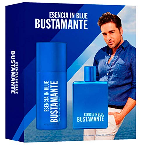 Bustamante - Esencia In Blue 100 Ml + Desodorante 150 Ml Para Hombres