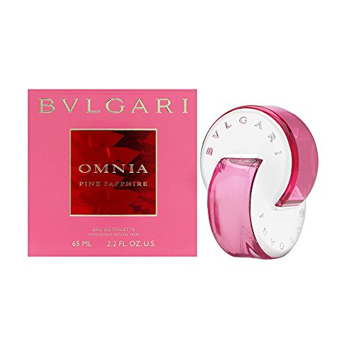 BVLGARI Omnia Pink Sapphire Eau DE Toilette 65ML Unisex Adulto, Multicolor, 65 ml / 2.2 oz