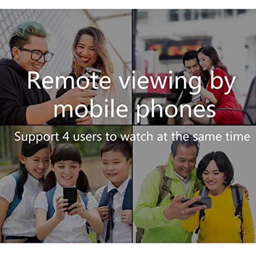 C26S Cámara IP inalámbrica para Interiores WiFi Visión Nocturna por Infrarrojos Grabación de Audio Red de vigilancia Monitor Interior - Blanco