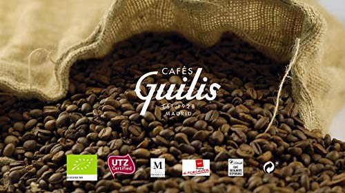 CAFES GUILIS DESDE 1928 AMANTES DEL CAFE - Café Orgánico En Grano Arábica Cultivo Bio Ecológico Natural. Tueste Artesanal 1 kg