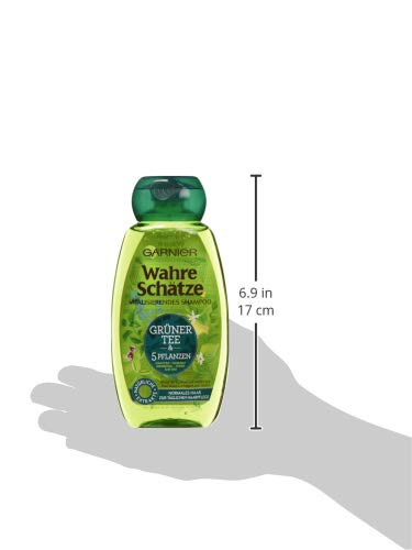 Cahmpú Garnier de té verde, 6 unidades (250 ml).