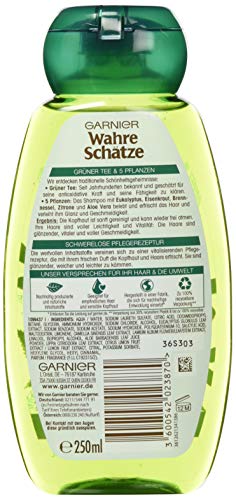 Cahmpú Garnier de té verde, 6 unidades (250 ml).