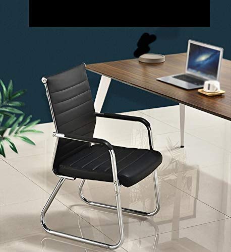 CAIS Silla Cómoda Silla de oficina, Banco de hotel Peluquería Salón de belleza Silla Sala de reuniones Sala de recepción Silla Jefe Personal Silla de estudiante Sillón,Rosa roja