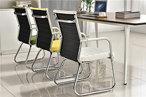 CAIS Silla Cómoda Silla de oficina, Banco de hotel Peluquería Salón de belleza Silla Sala de reuniones Sala de recepción Silla Jefe Personal Silla de estudiante Sillón,Rosa roja