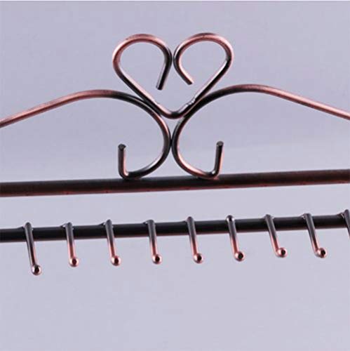 Caja De Joyería De Doble Capa, Organizador De Joyas De Metal, Caja De Almacenamiento De Collar Colgante, Soporte Plano, Caja De Exhibición De Joyería a Prueba De Polvo