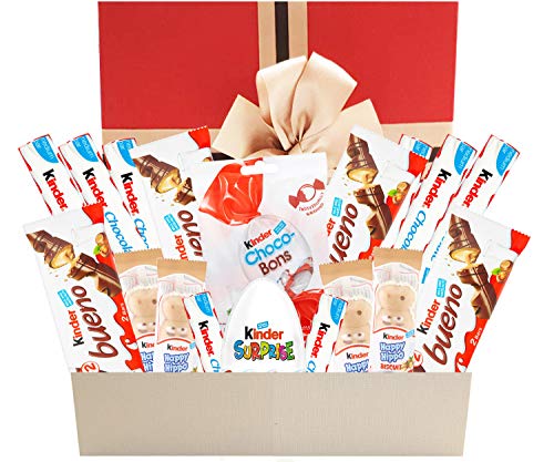 Caja de regalo de chocolate Kinder Variedad Caja de selección de chocolate Cesta de regalo de chocolate de última hora perfecta para todas las ocasiones