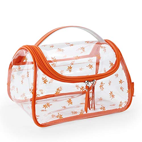Caja para Joyas/Caja Joyero Bolsa de cosméticos transparente portátil multifuncional Bolsa de lavado de viaje al aire libre Bolsa de natación impermeable Bolsa de cosméticos de gran capacidad Caja de