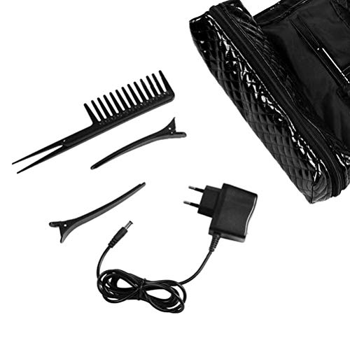 Calayu Cortapelos eléctrico con USB, recargable, recortador de puntas abiertas y de pelo rizado, cortador de pelo extraíble