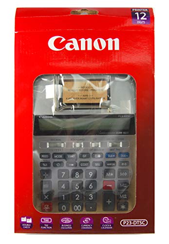 Calculadora impresora Canon P23-DTSC plata