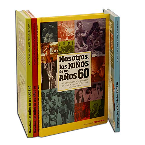 Calledelregalo Libro de tu año de Nacimiento, Libro de la década de los 60, Libro con Tarjeta Personalizada - Regalo para cumpleaños - Otras Edades Disponibles