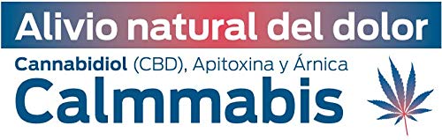 Calmmabis Crema CBD Analgéisca y Antiinflamatoria para el Alivio de Dolores Musculares y Articulares con Cannabidiol y Apitoxina, 45 ml