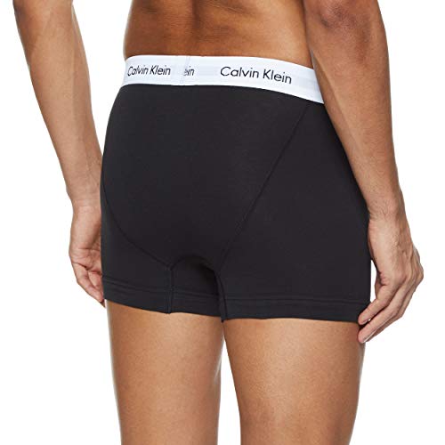 Calvin Klein 0000U2662G - Bóxer para hombre, color blanco /gris / negro, talla X-Large