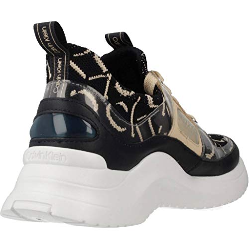 Calvin Klein Calzado Deportivo Mujer Ultra - Low Top Lace UP - C para Mujer Negro 39 EU