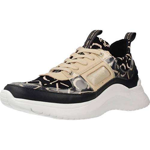 Calvin Klein Calzado Deportivo Mujer Ultra - Low Top Lace UP - C para Mujer Negro 39 EU