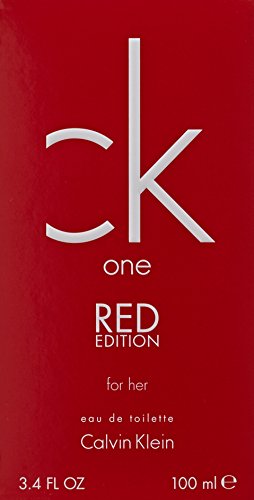 CALVIN KLEIN CK ONE RED EDITION HER - agua de tocador, vaporizador, 100 ml
