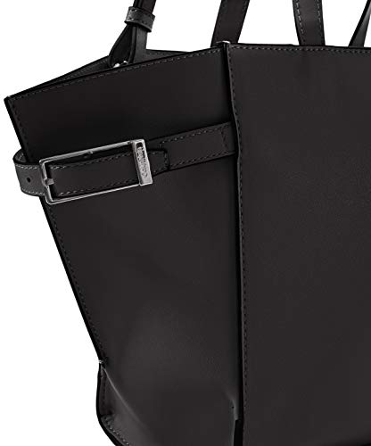 Calvin Klein - Extended Tote, Bolsos totes Mujer, Negro (Black), 1x1x1 cm (W x H L)