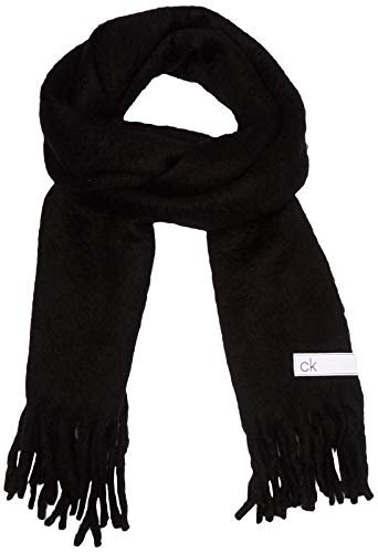 Calvin Klein K60k606172 conjunto bufanda, gorro y guantes, Negro (Black Bds), Talla única (Talla del fabricante: OS) para Mujer