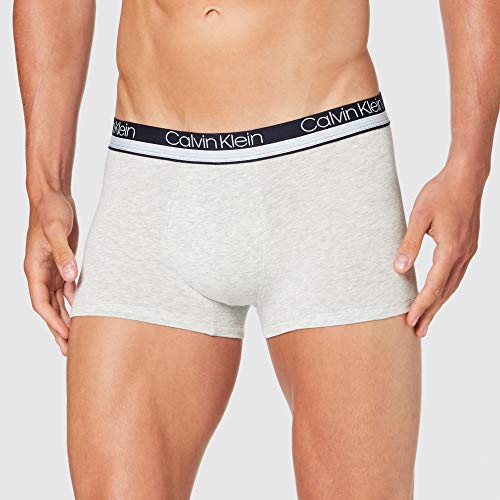 Calvin Klein Trunk 3pk Bañador, Blanco (White/Black/Red Alert Wbr), X-Large para Hombre