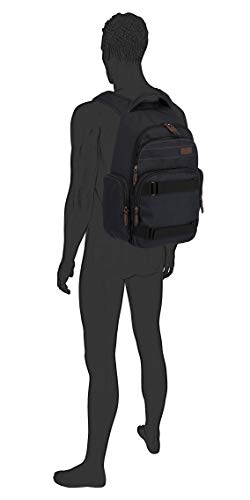 camel active Java Mochila tipo casual, 48 cm, 37 liters, Negro (schwarz)