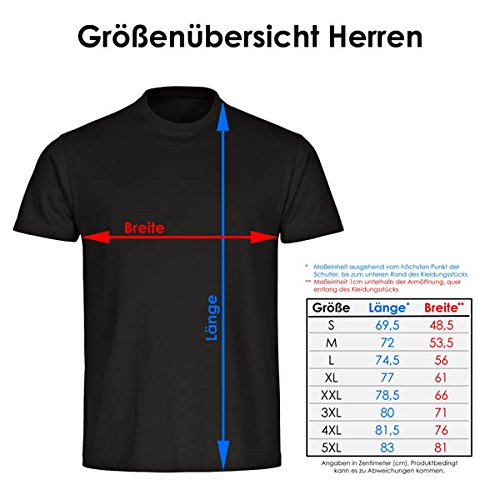 Camiseta con texto en alemán "Nur wo Biedenkopf Drauf Steht ist auch Biedenkopf drn negro para hombre talla S - 5XL Negro M