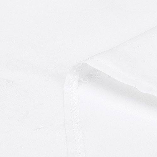 Camiseta Tirantes Mujer,Chaleco para Mujer, Moda Cuello V Estampado Floral Casual Sin Mangas Cami Tank Tops Sexy Encaje Moda Mujer 2019 Verano Madre(Blanco,L)
