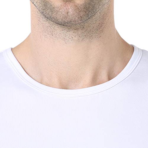 Camisetas Hombre Originales Manga Corta Verano,JiaMeng Camiseta cómoda con Cuello Redondo y Cuello Redondo de New Evil Smile de la Impresión de la Moda Camisetas