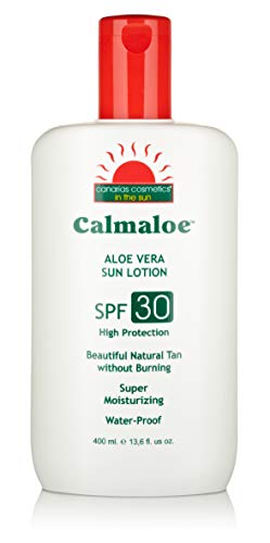 Canarias Cosmetics calmaloe Sun Loción SPF30, 1er Pack (1 x 400 g)