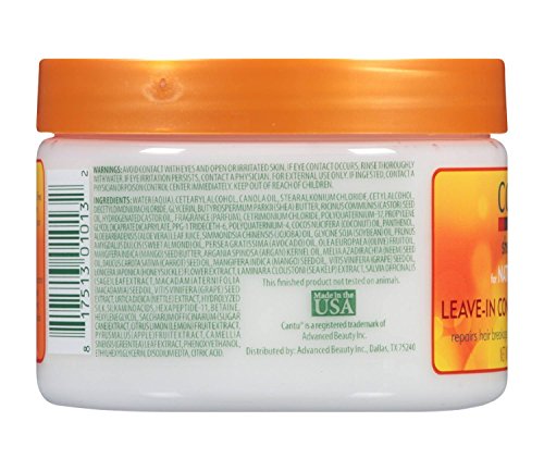 CANTU SHEA BUTTER FOR NATURAL HAIR LEAVE-IN CONDITIONING CREAM 340G
