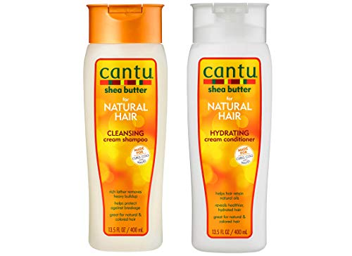 Cantu Shea Butter for Natural Hair Shampoo and Conditioner SULFATE FREE by Cantu