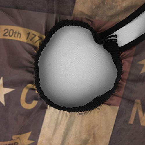 Capa de corte de pelo de la bandera de Carolina del Norte, accesorio de peluquería, accesorio unisex