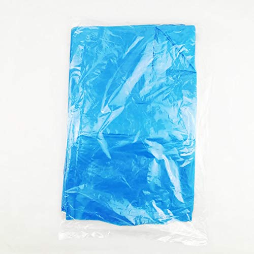 Capas Desechables Para Tintes en Bolsas de 50 unidades Capas de peluquería  Impermeables Delantal de corte de pelo  Uso Profesional  (Azul)
