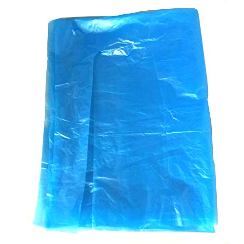 Capas Desechables Para Tintes en Bolsas de 50 unidades Capas de peluquería  Impermeables Delantal de corte de pelo  Uso Profesional  (Azul)