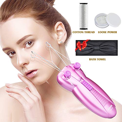 CAPMESSO Depiladoras Eléctrica Mujer Facial Depiladora Recortador Femenina Para Los Labios De La Cara Chin Cheeks Arm