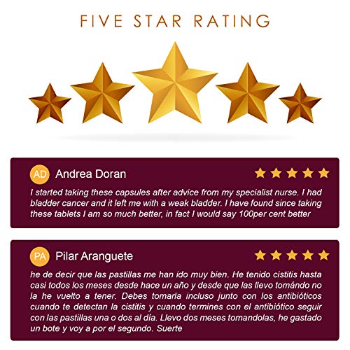 Cápsulas de Arándano Rojo y D-Manosa 1500 mg- Suplemento Natural Para Ayudar a Combatir Las Infecciones Urinarias, Con D-Manosa y Arándanos frescos Promueve Salud Urinaria y del Riñón, 60 Cápsulas
