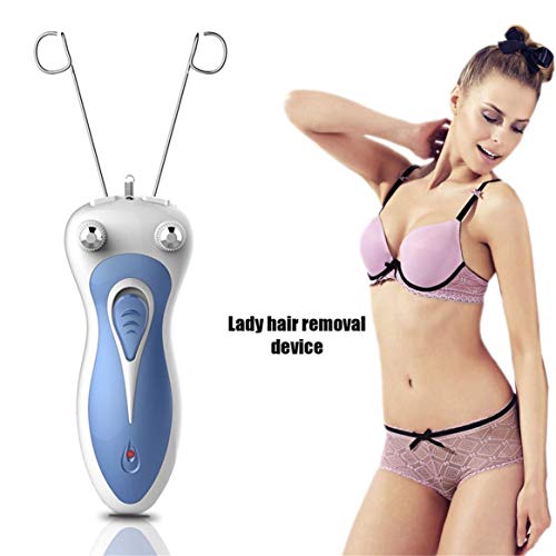 Cara Corporal Facial Removedor de Vello Facial Removedor de Hilo de Algodón Depilator Shaver Lady Beauty Care Machine Para Mujeres