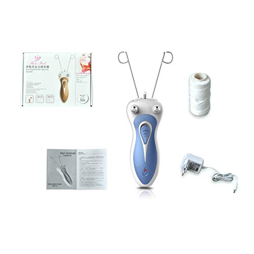 Cara Corporal Facial Removedor de Vello Facial Removedor de Hilo de Algodón Depilator Shaver Lady Beauty Care Machine Para Mujeres
