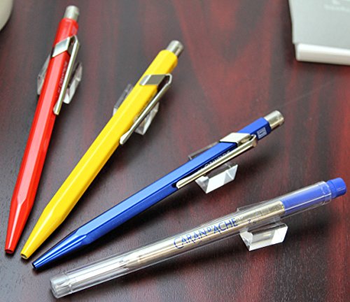 Caran d'Ache Goliath - Recambio de tinta para bolígrafo (punta de acero, tamaño medio), color azul