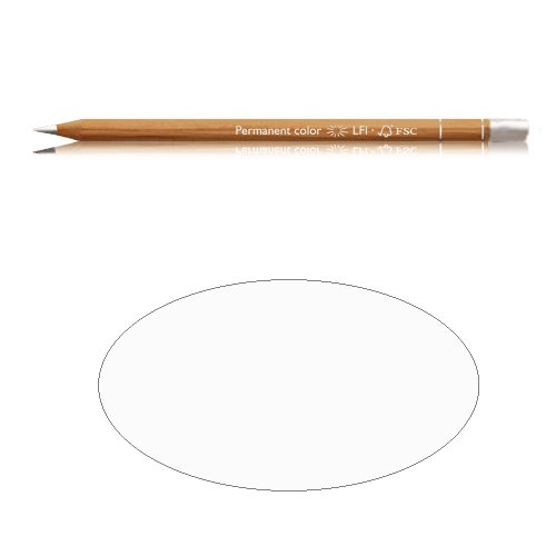 Caran Dache: Lápiz Luminance Color: Blanco