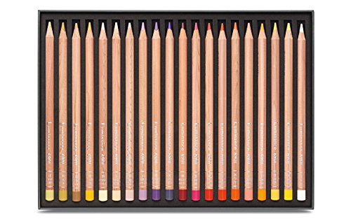 Caran d'Ache Luminance 6901 - Paquete de 40 lápices de colores, multicolor