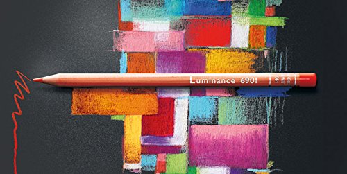 Caran d'Ache Luminance 6901 - Paquete de 40 lápices de colores, multicolor