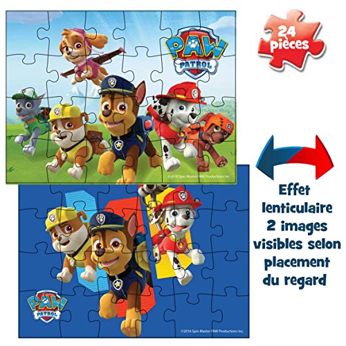 Cardinal – 6033092 – Gran maletín Metal – 2 Puzzles lenticulaires