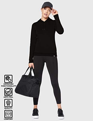 CARE OF by PUMA Sudadera con capucha y tejido de rizo para mujer, Negro (Black), 42, Label: L